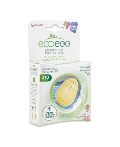  Náhradná náplň do pracieho vajíčka 210 - bez vône Ecoegg