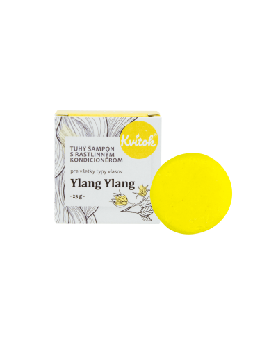 Tuhý šampón pre svetlé vlasy s Ylang ylang Kvitok