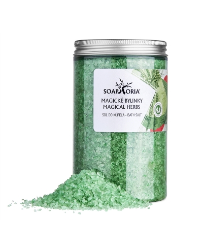 Magické bylinky - soľ do kúpeľa Soaphoria